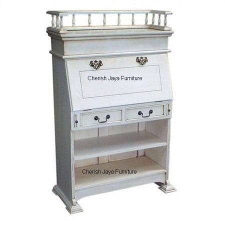 Code: SBW017 Name:  Bureau in Victorian style Size: W=78 X D=35 X H=120 cm Solid Mahogany wood